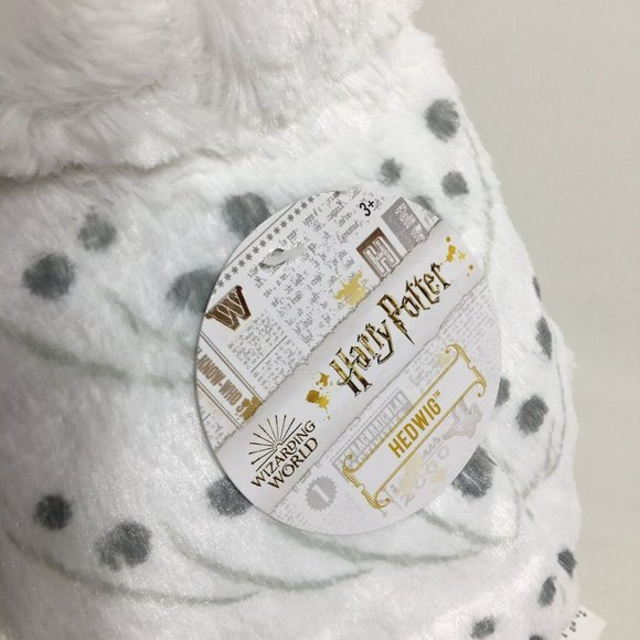 Harry Potter Hedwig Owl Plush 12" White - Picture 10 of 11